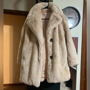 NEW Philosophy teddy style faux fur coat